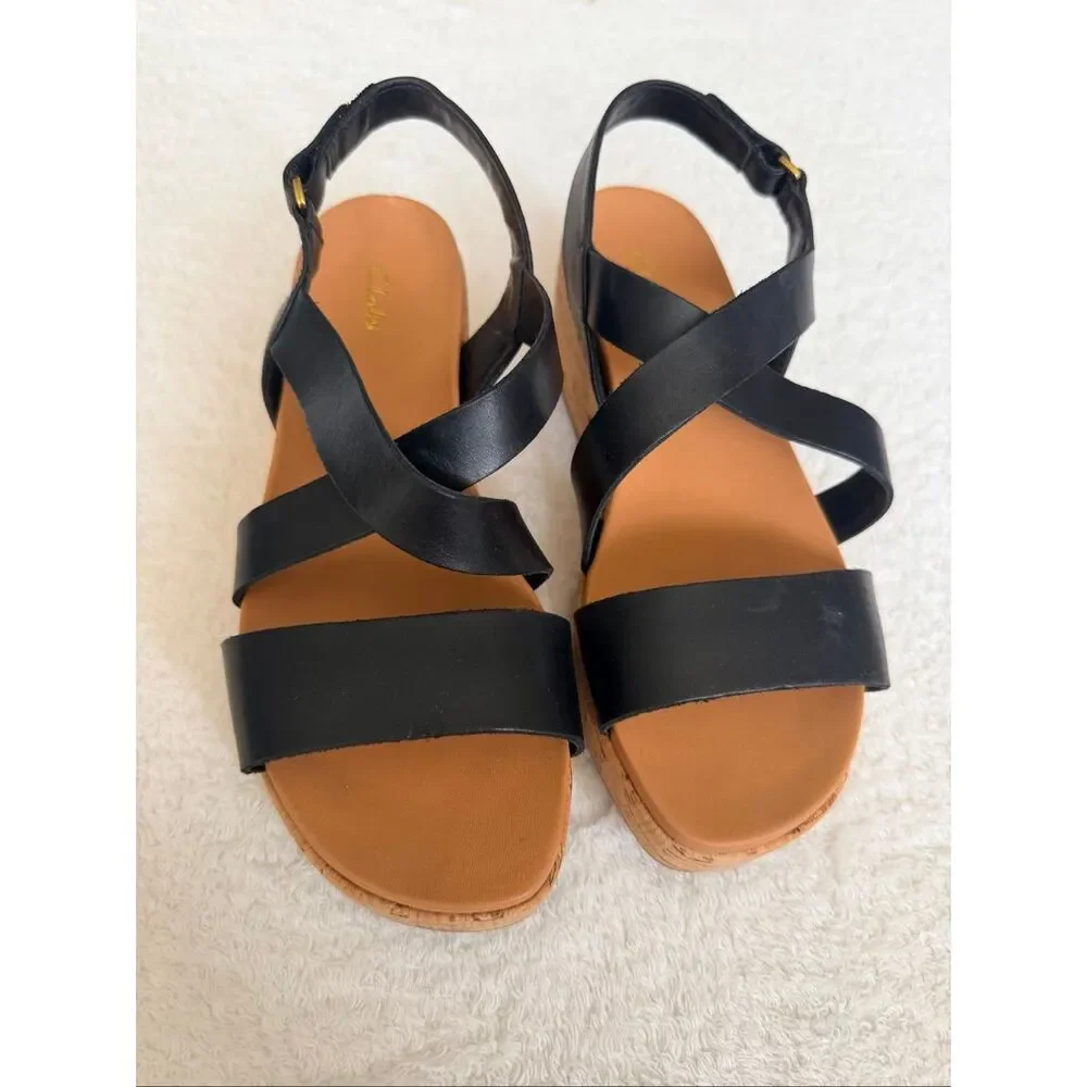 Clarks stylish wedge